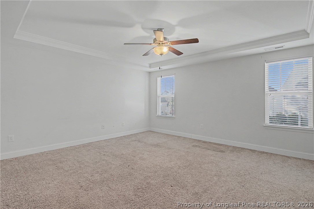 47 Pinnacle Drive Spring Lake, NC 28390 - Photo 20 of 50 an empty room with a window and a fan