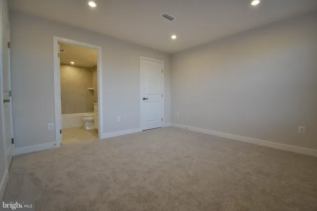 a view of empty room