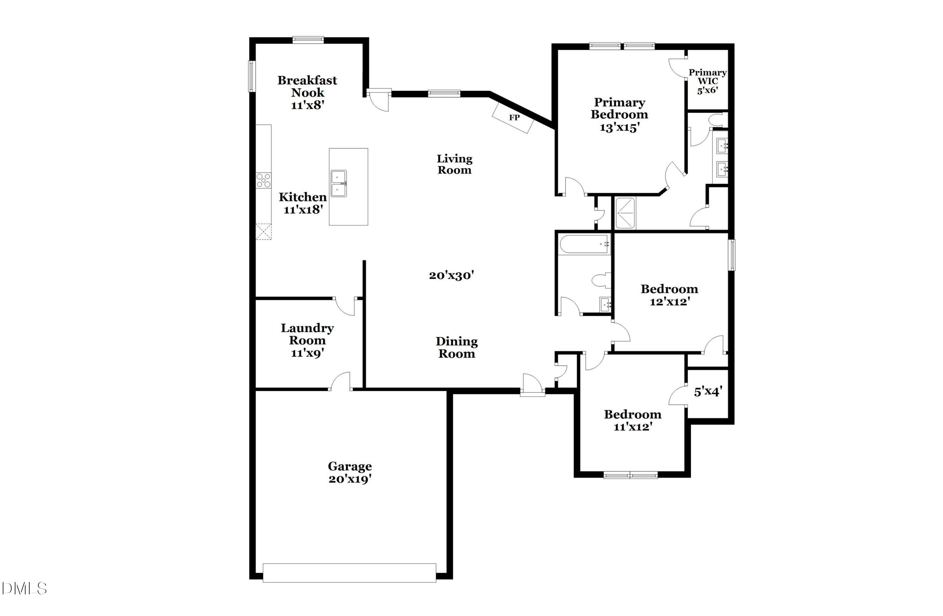 96 Longo Lane Benson, NC 27504 - Photo 16 of 16 a picture of a floor plan
