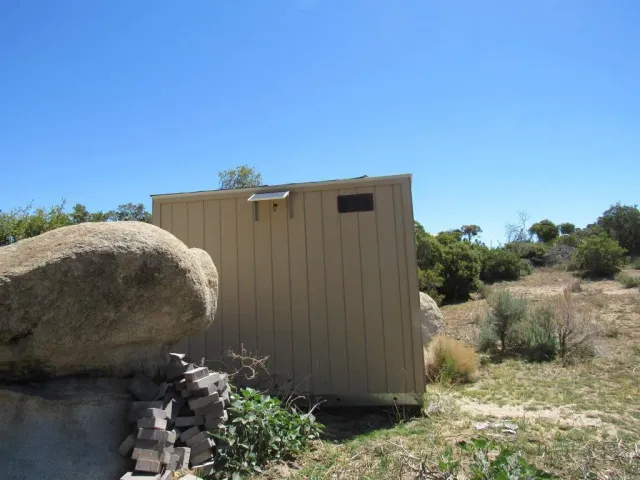 a backyard of a house
