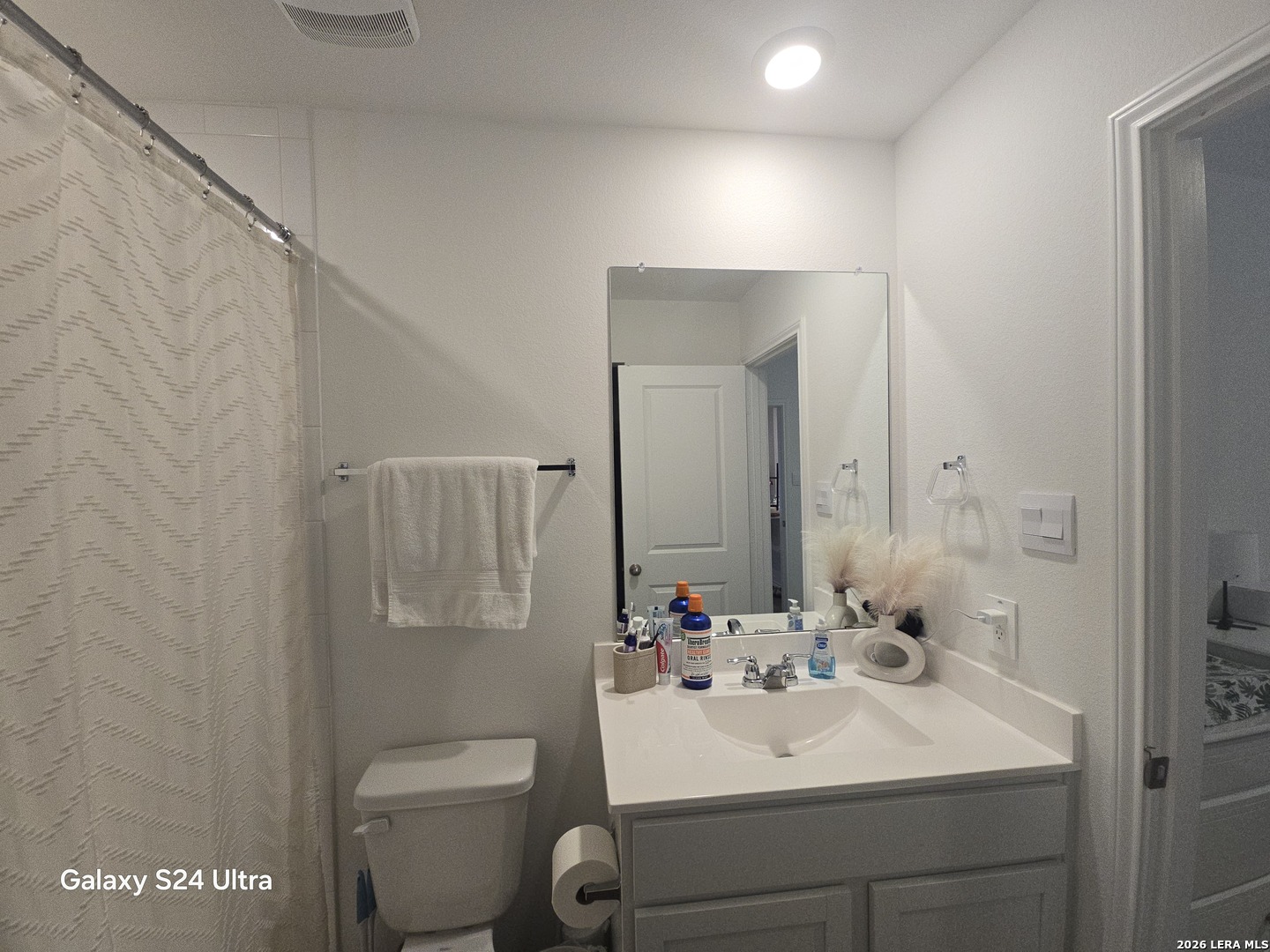 328 Celosia Loop Kyle, TX 78640 - Photo 15 of 29 a bathroom with a sink toilet and mirror