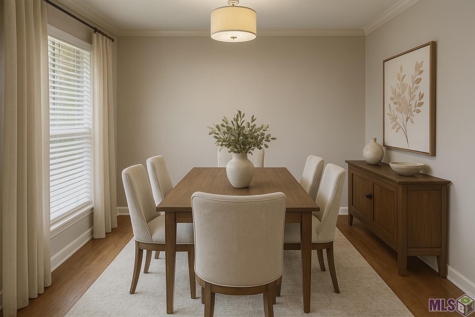 12679 East Sheraton Avenue Baton Rouge, LA 70815 - Photo 10 of 32 Digitally Staged Dining Room