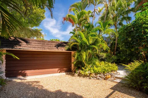 a backyard of a house