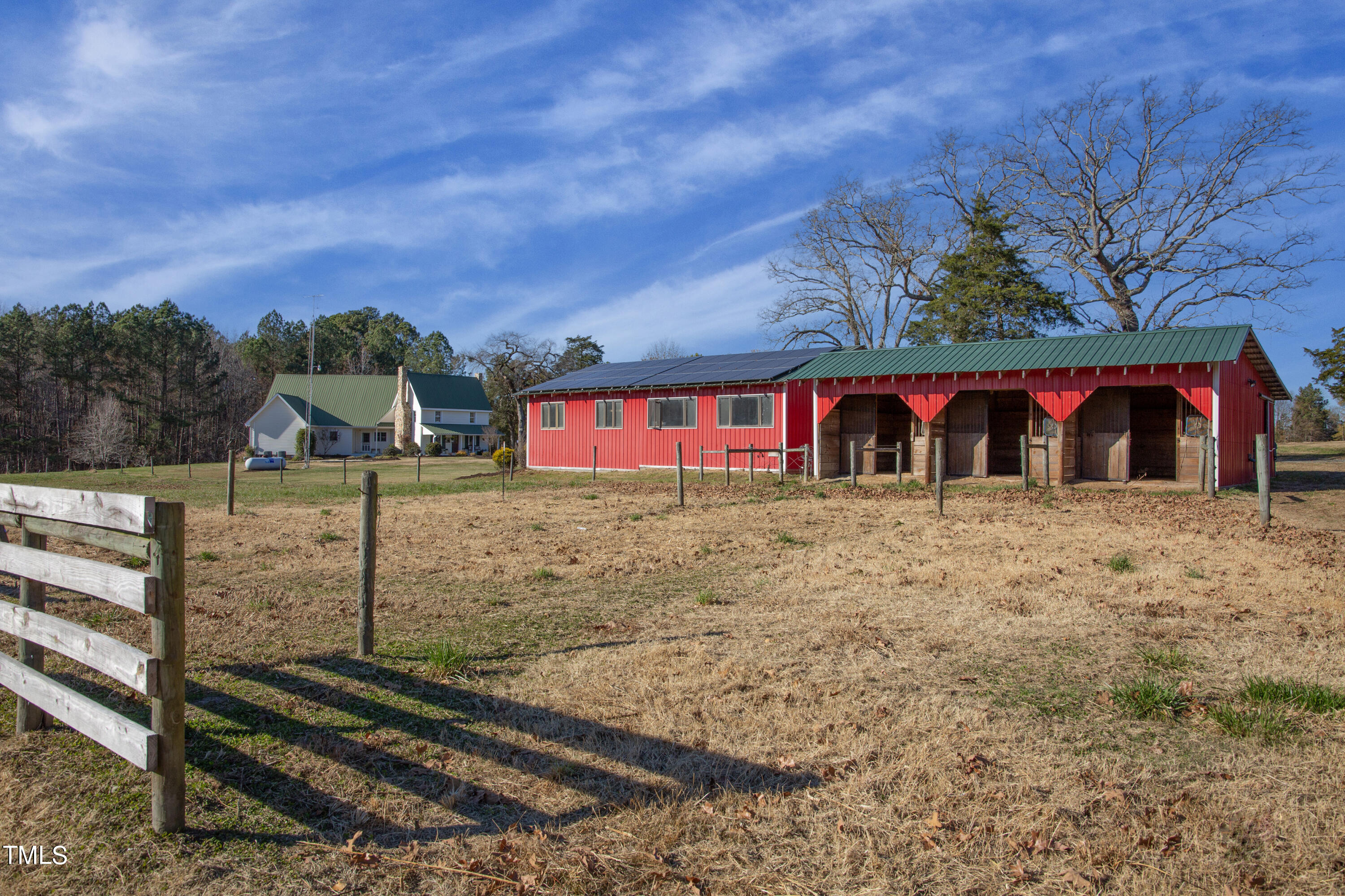 531 Archie Johnson Road Siler City, NC 27344 - Photo 11 of 46 a view of a area with wooden fence