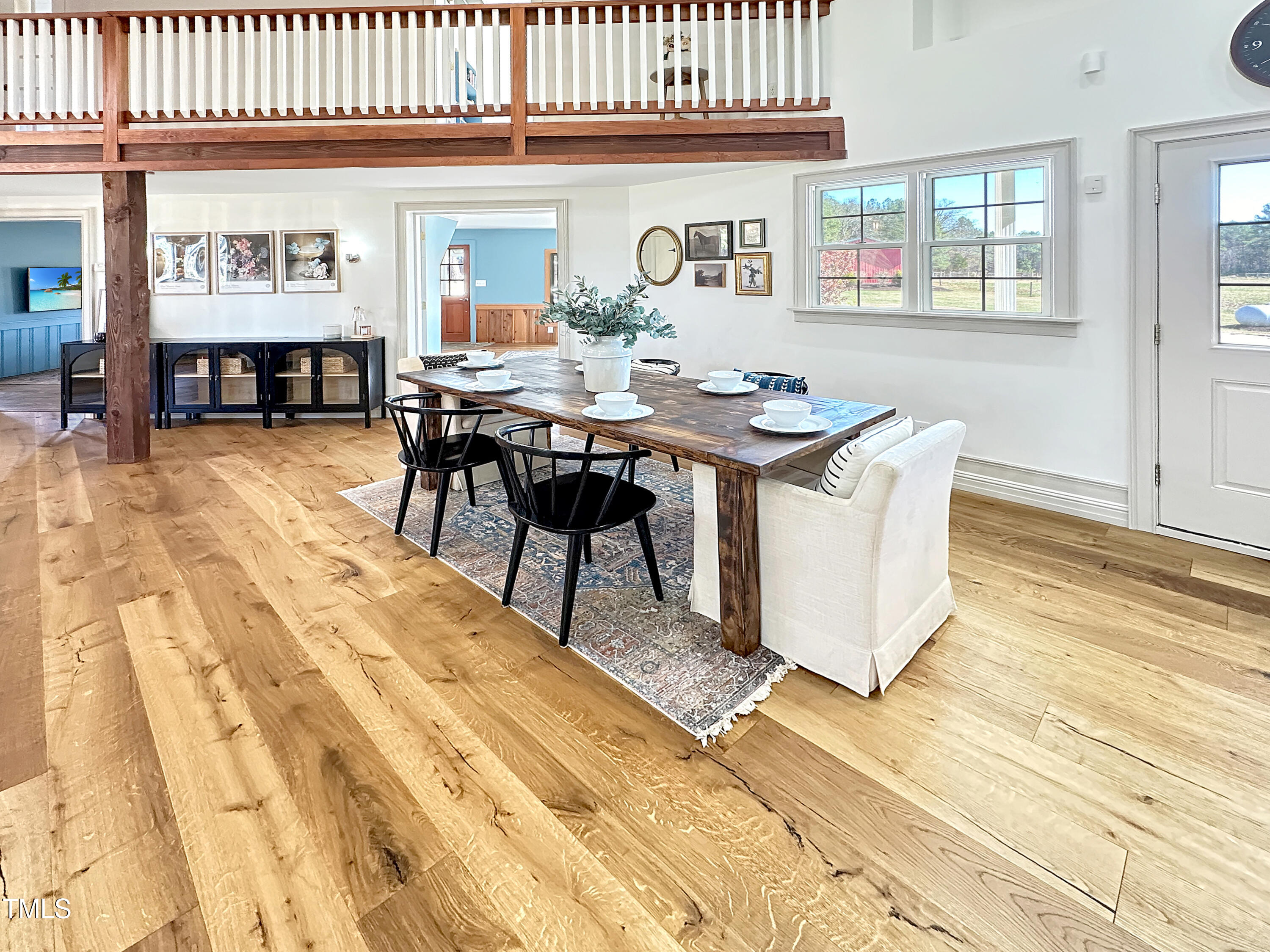 531 Archie Johnson Road Siler City, NC 27344 - Photo 28 of 46 a living room with a table and chairs