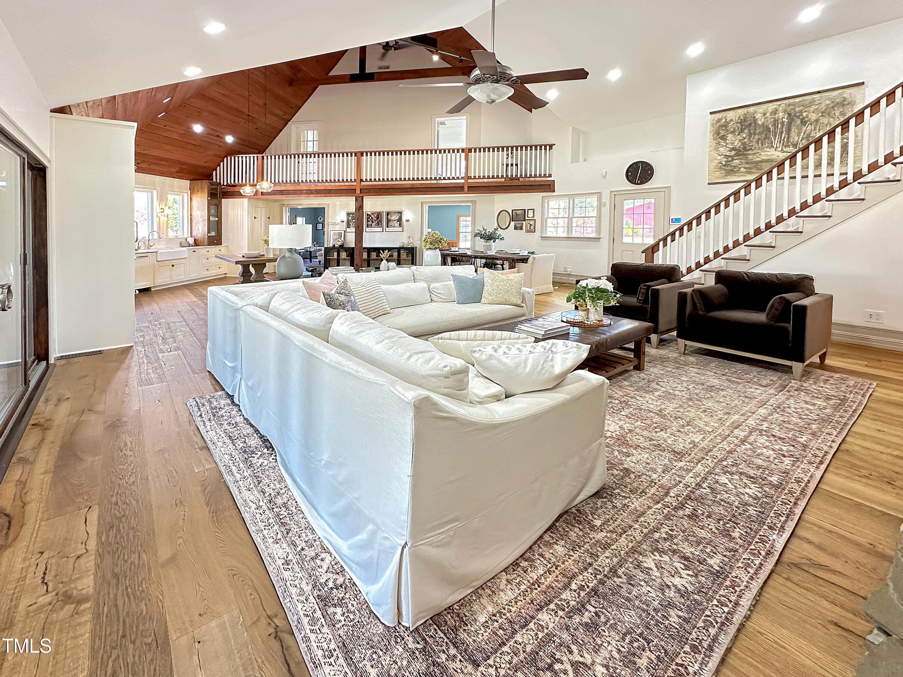 531 Archie Johnson Road Siler City, NC 27344 - Photo 34 of 46 a living room with furniture and a rug