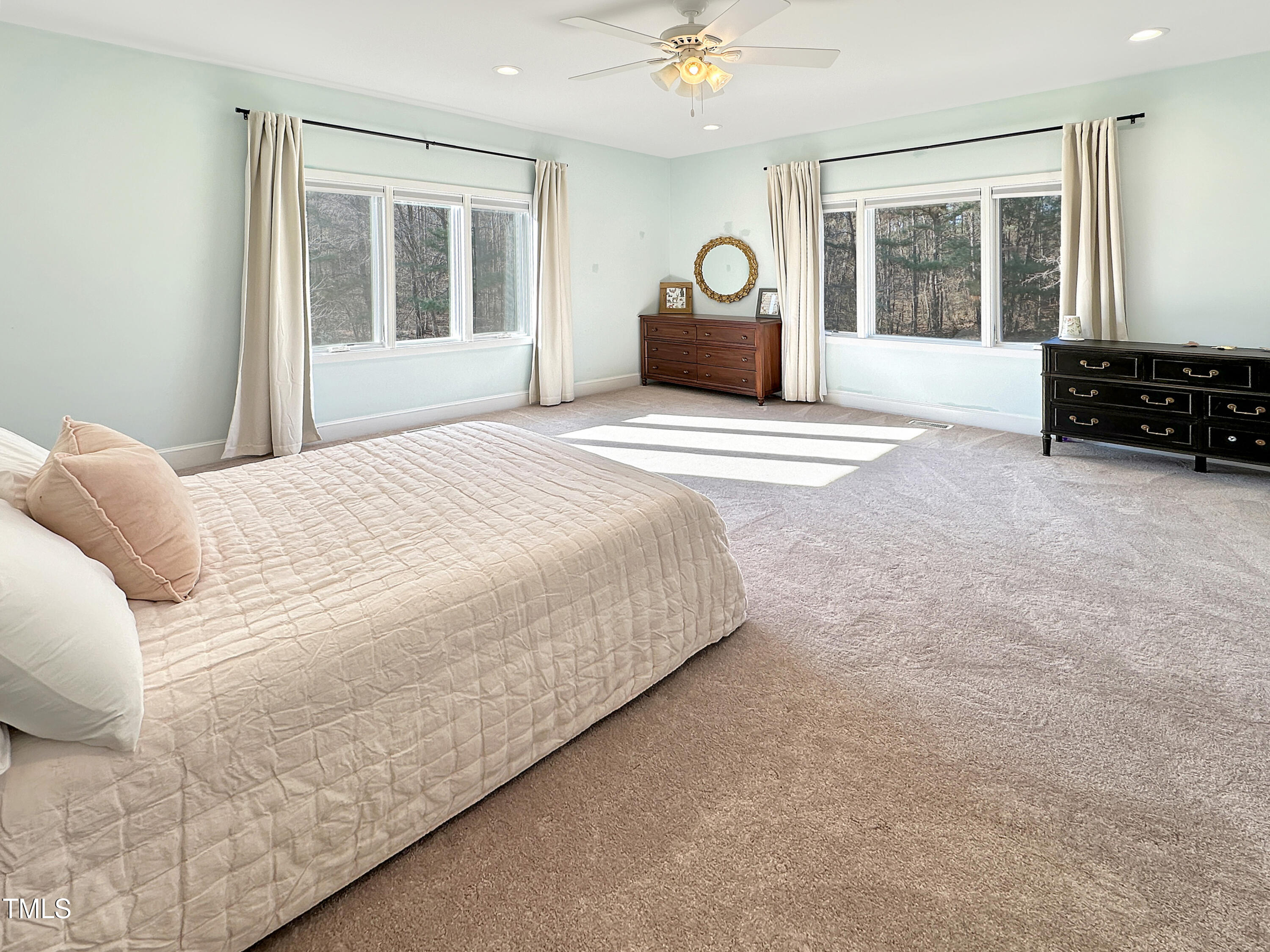 531 Archie Johnson Road Siler City, NC 27344 - Photo 36 of 46 a bedroom with a bed and a window