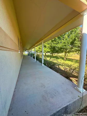 a view of a room with an outdoor space