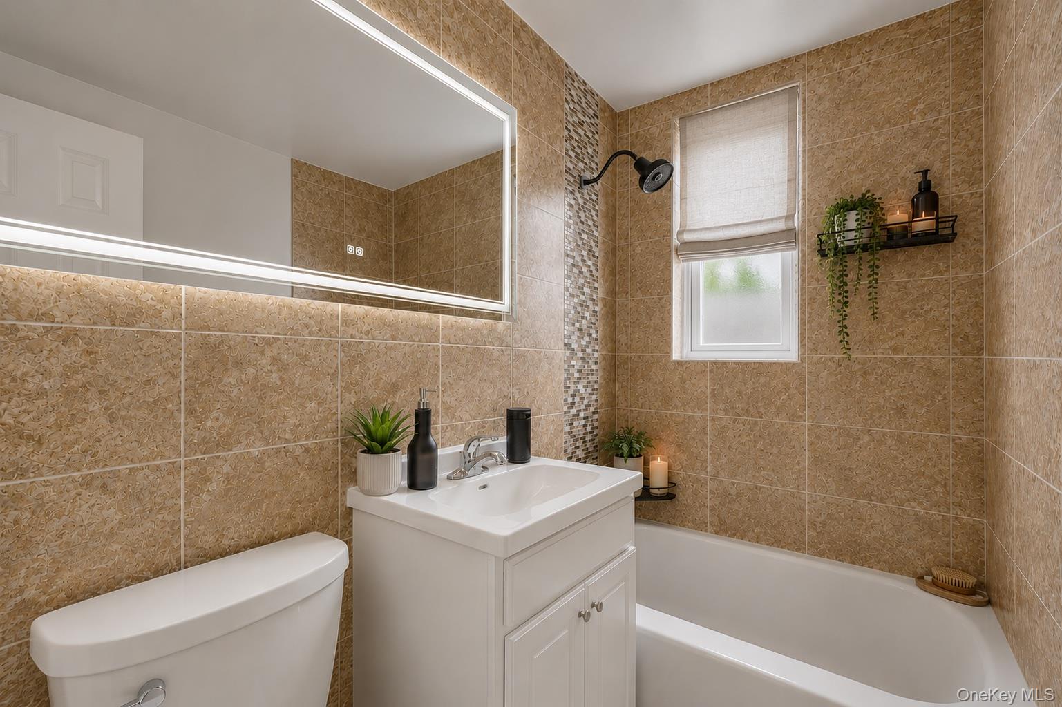 765 Bronx River Road, Unit 4A Bronxville, NY 10708 - Photo 12 of 15 Spa-inspired bathroom with modern finishes and clean, timeless style.
