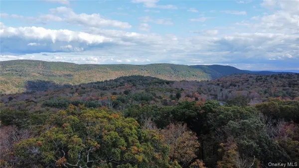 a view of mountains and valleys