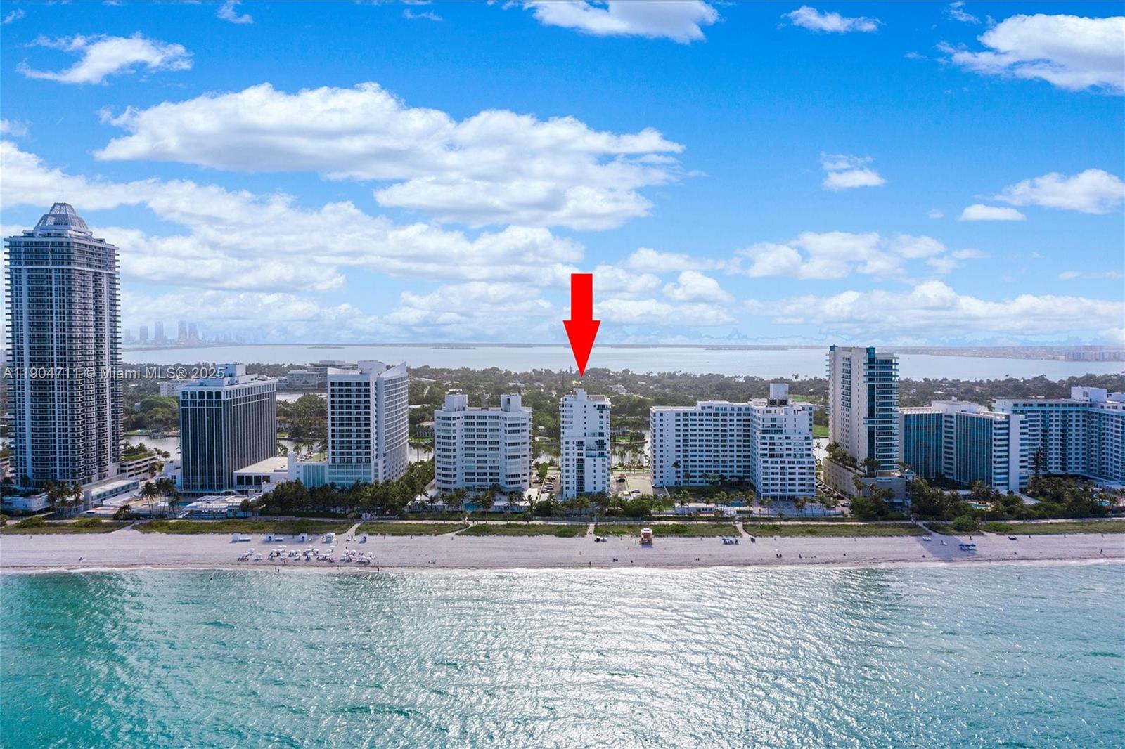 5001 Collins Avenue, Unit 11F Miami Beach, FL 33140 - Photo 34 of 43 a view of a city with tall buildings