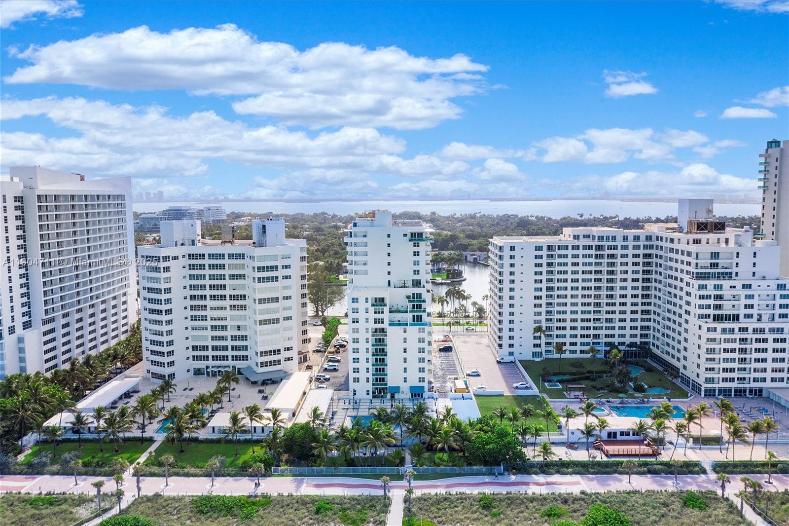 5001 Collins Avenue, Unit 11F Miami Beach, FL 33140 - Photo 35 of 43 an aerial view of city