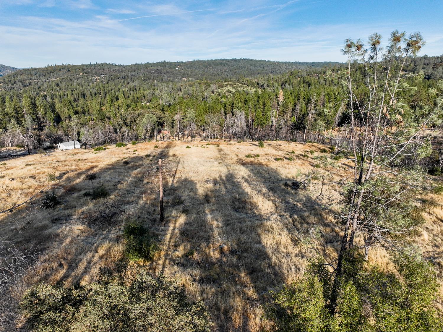 10523 Tasha Road Nevada City, CA 95959 - Photo 20 of 20 a view of a yard with mountains in the background