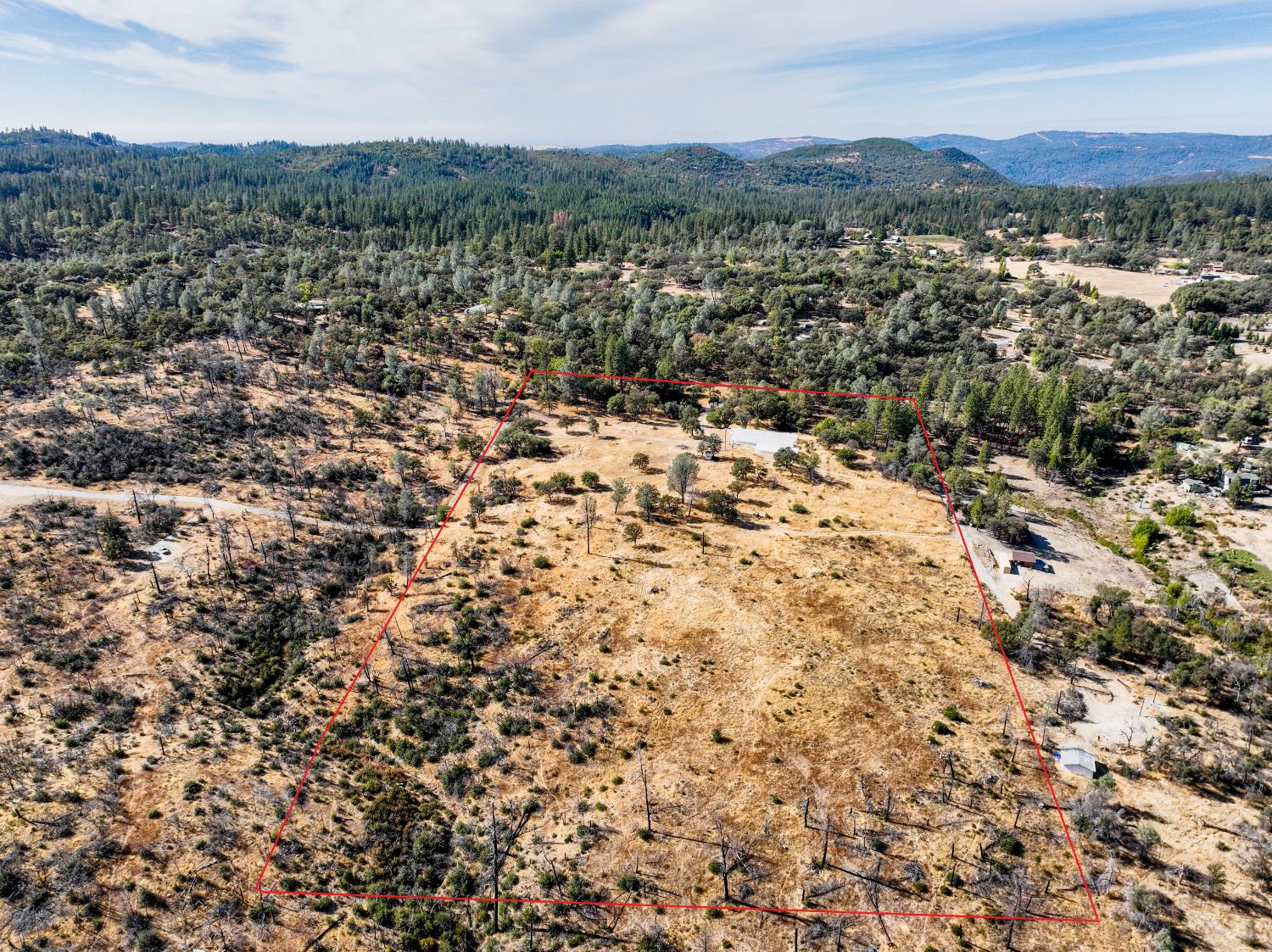 10523 Tasha Road Nevada City, CA 95959 - Photo 7 of 20 an aerial view of residential houses with outdoor space and trees