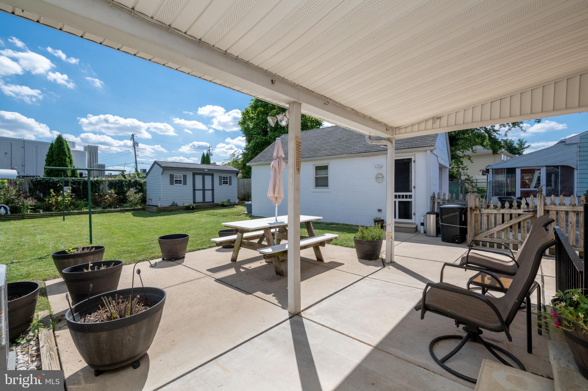 8209 Old Philadelphia Road Rosedale, MD 21237 - Photo 29 of 35 Rear patio