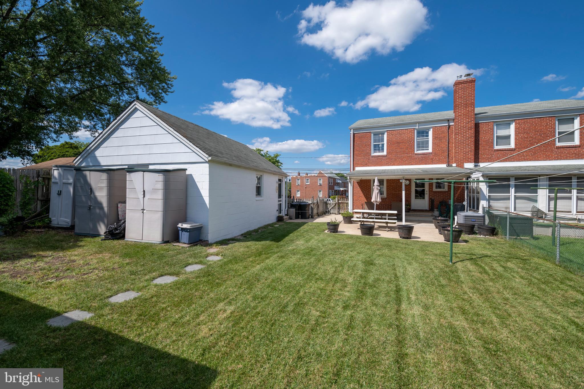 8209 Old Philadelphia Road Rosedale, MD 21237 - Photo 32 of 35 Rear of home - spacious yard!