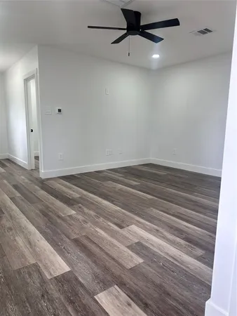 wooden floor in a room