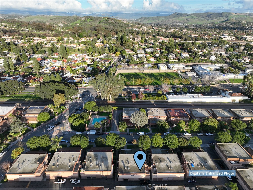 31377 Los Rios Street, Unit 64F San Juan Capistrano, CA 92675 - Photo 36 of 61 an aerial view of residential houses with outdoor space