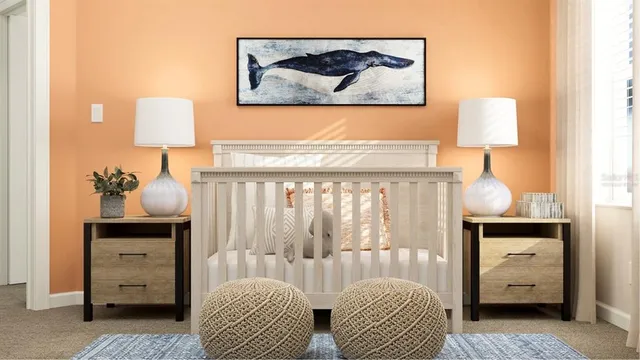 a room with cabinets and window