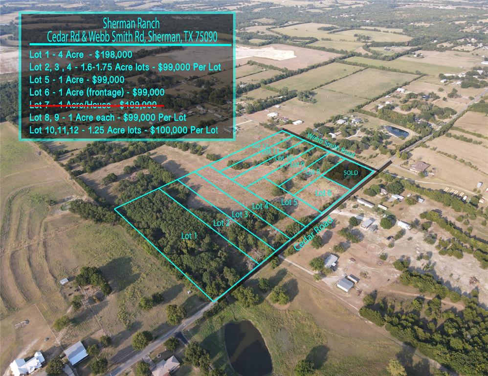 Lot 8 Webb Smith Road Sherman, TX 75090 - Photo 9 of 9 a view of a balcony with an outdoor space