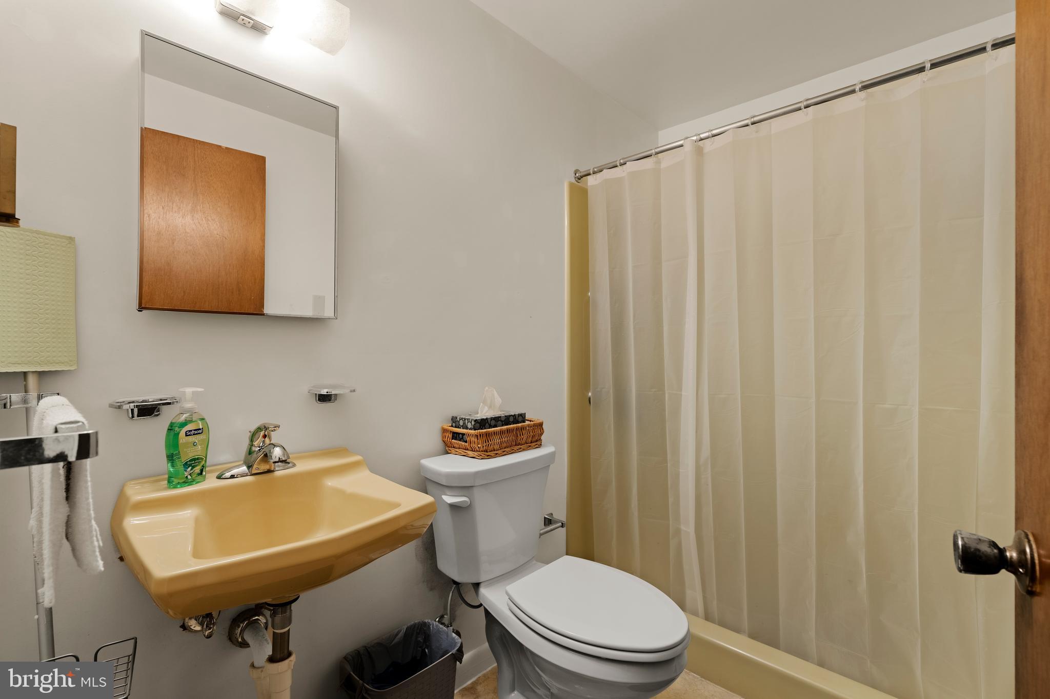 619 Millersville Road Lancaster, PA 17603 - Photo 23 of 30 a bathroom with a sink a toilet and a mirror