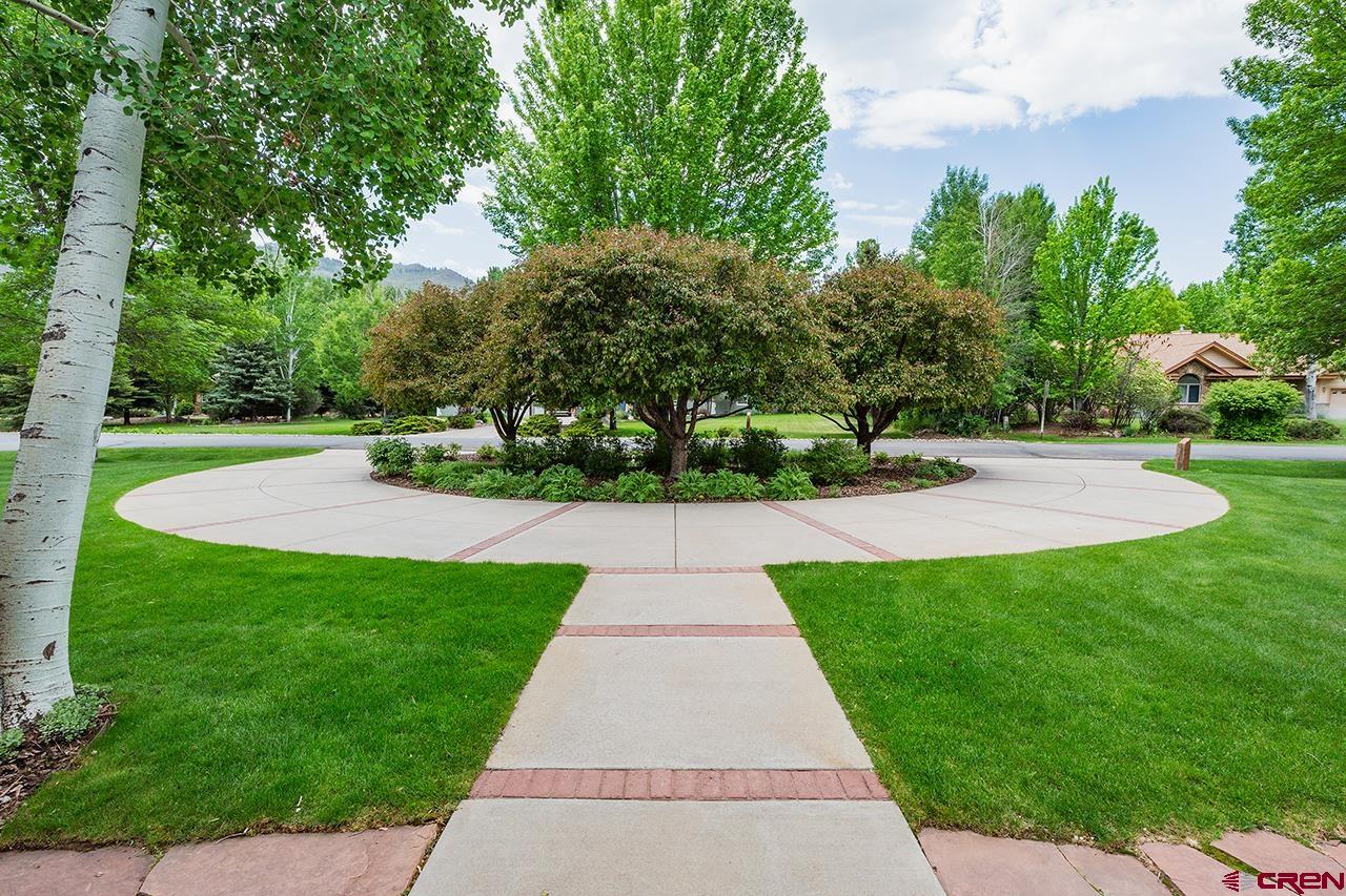 435 Red Rock Road Durango, CO 81301 - Photo 4 of 35 a view of park with large trees