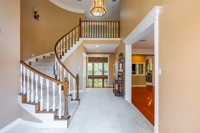 a view of front door