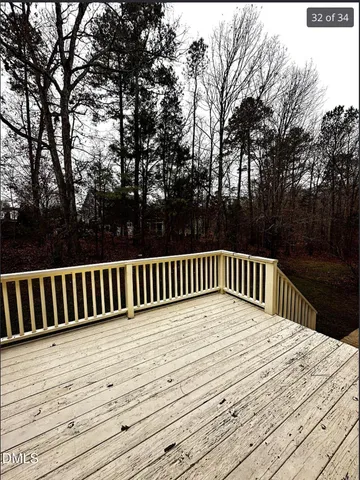 a view of backyard with tree