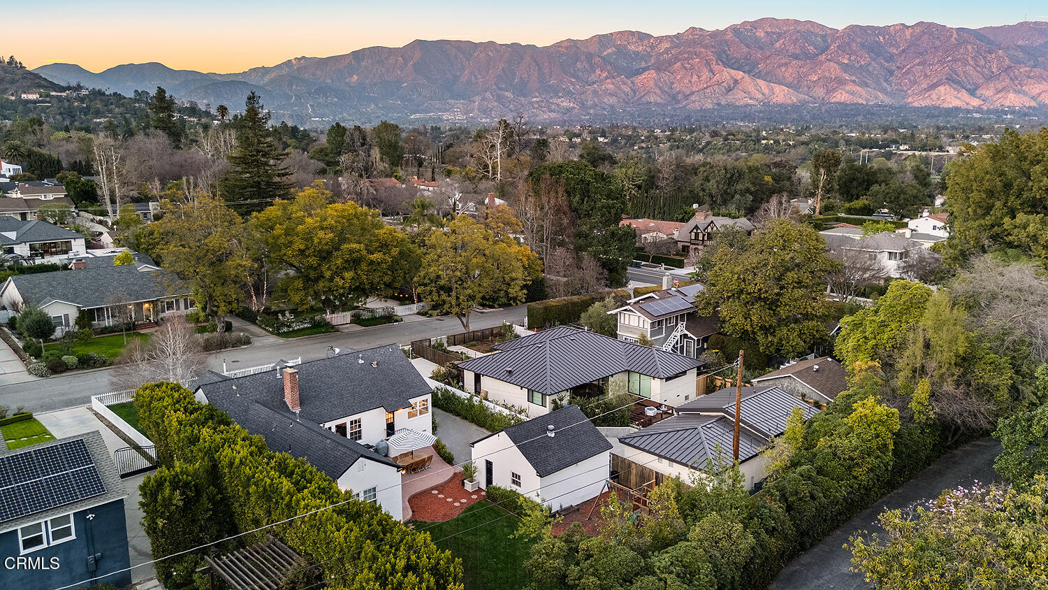 1200 Charles Street Pasadena, CA 91103 - Photo 26 of 27 an aerial view of residential house with outdoor space