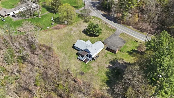 a bird view of garden