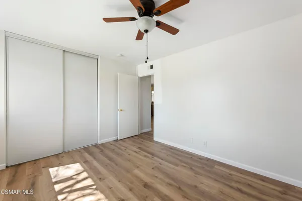 a view of room with garage