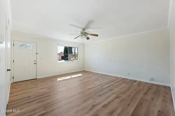 wooden floor in an empty room