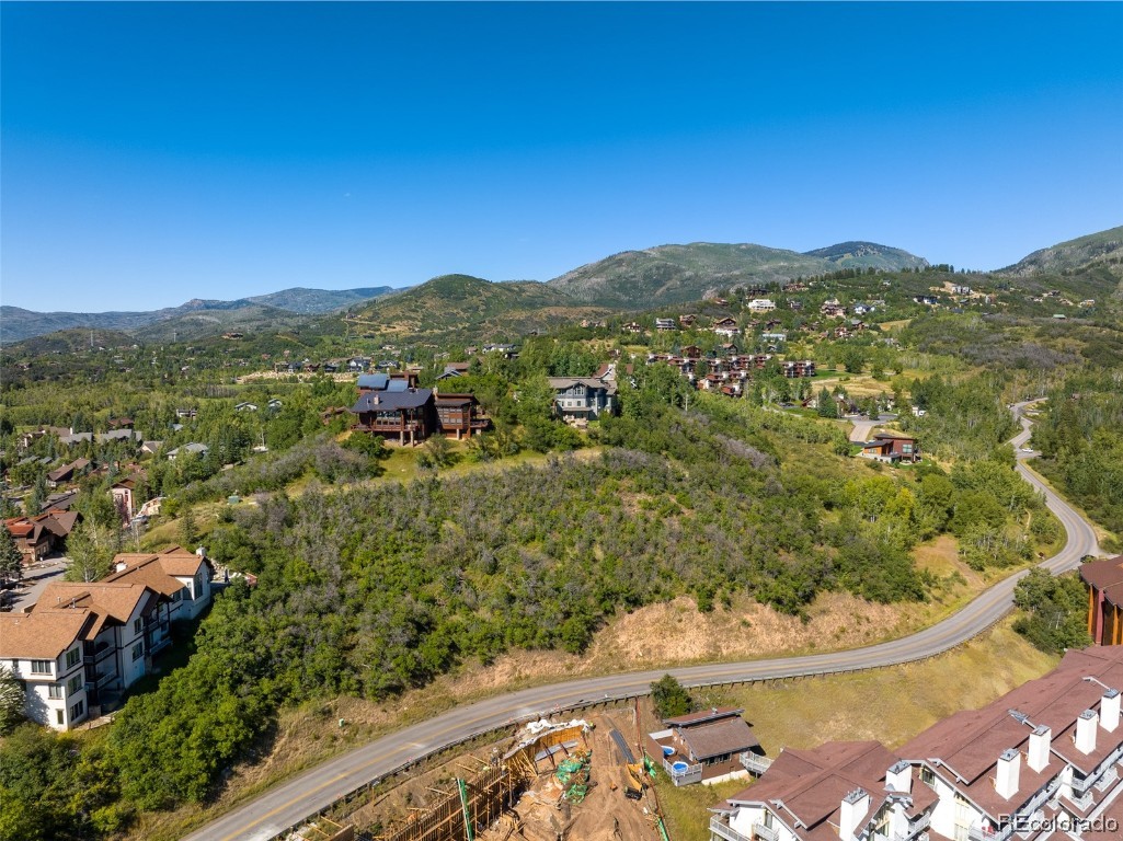 1 Burgess Creek Road Steamboat Springs, CO 80487 - Photo 5 of 8 a view of a city from a balcony