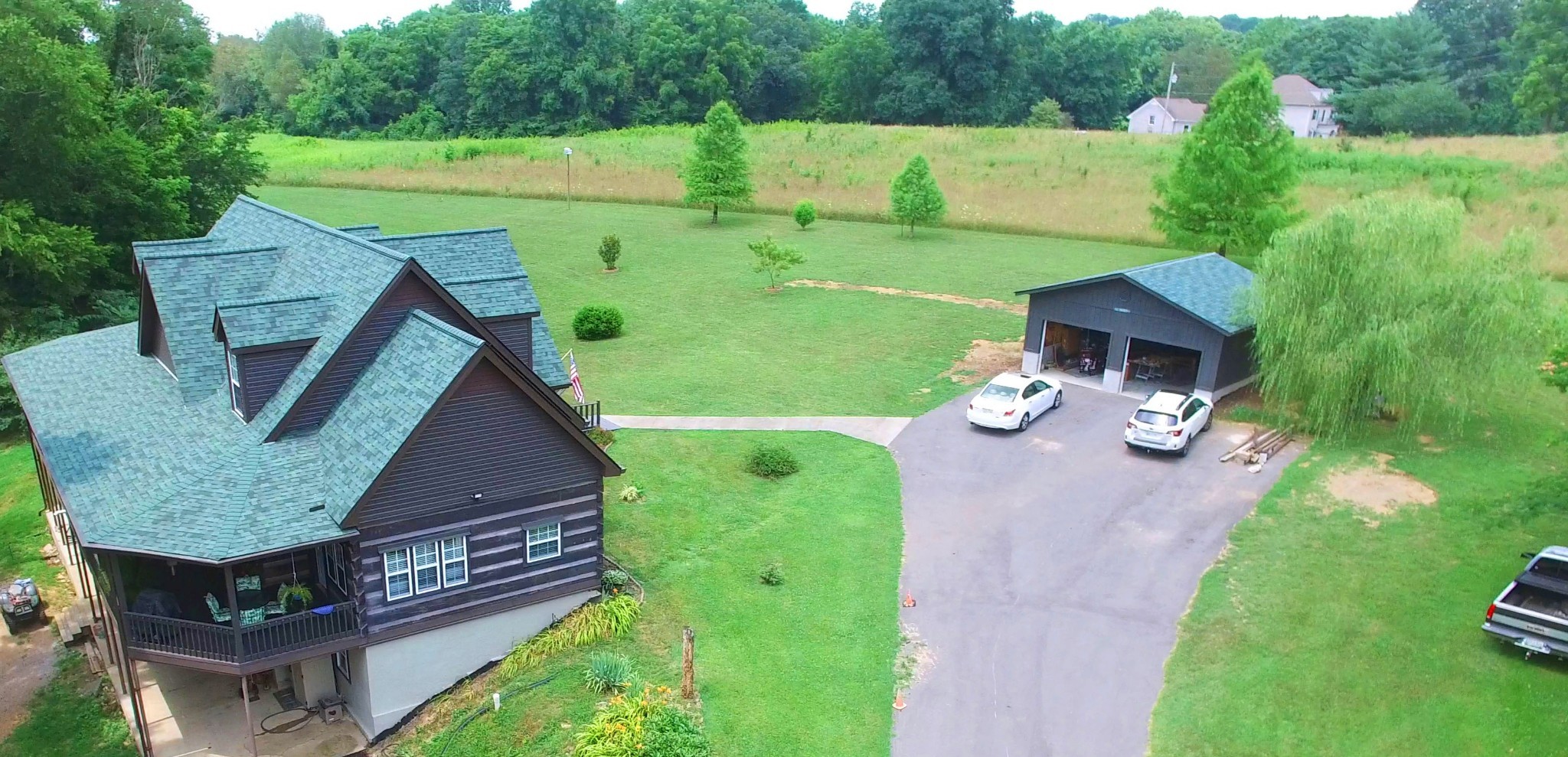3270 Maxie Jones Road Springfield, TN 37172 - Photo 3 of 29 a aerial view of a house with garden