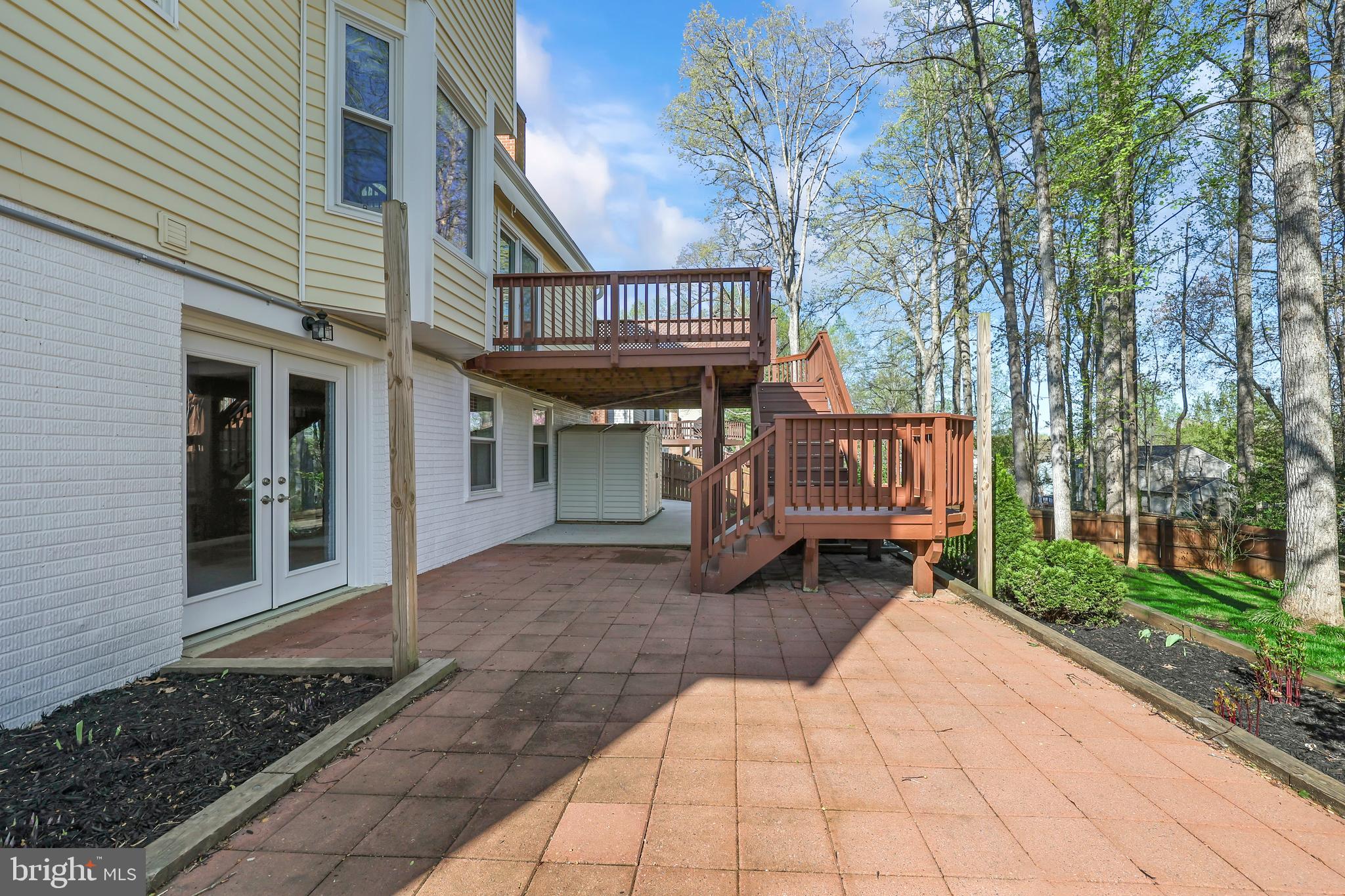 233 Choptank Road Stafford, VA 22556 - Photo 52 of 65 a view of a house with a yard