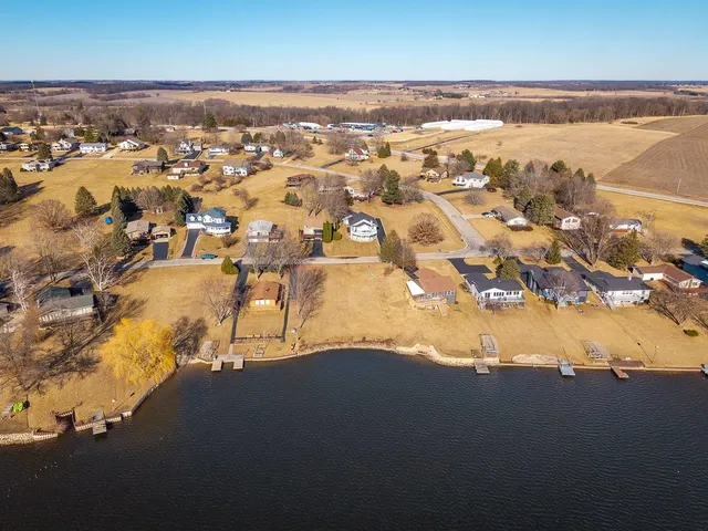 a view of a park with slide