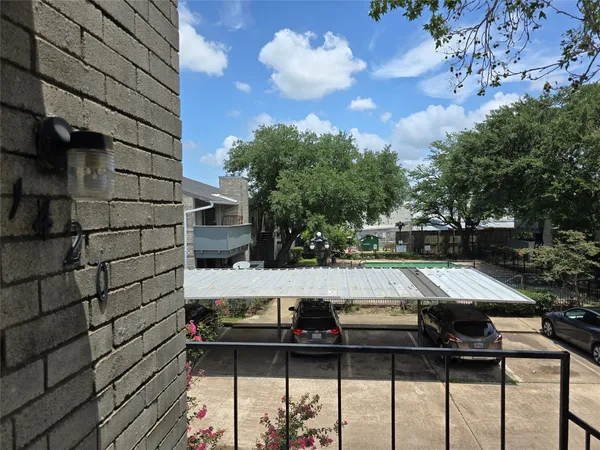a view of outdoor space with seating area