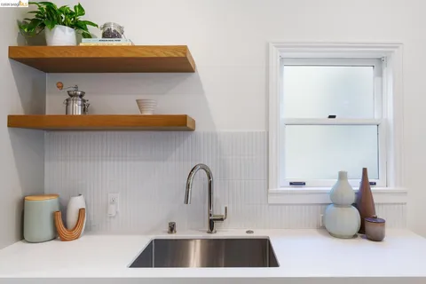 a view of a yard with a patio