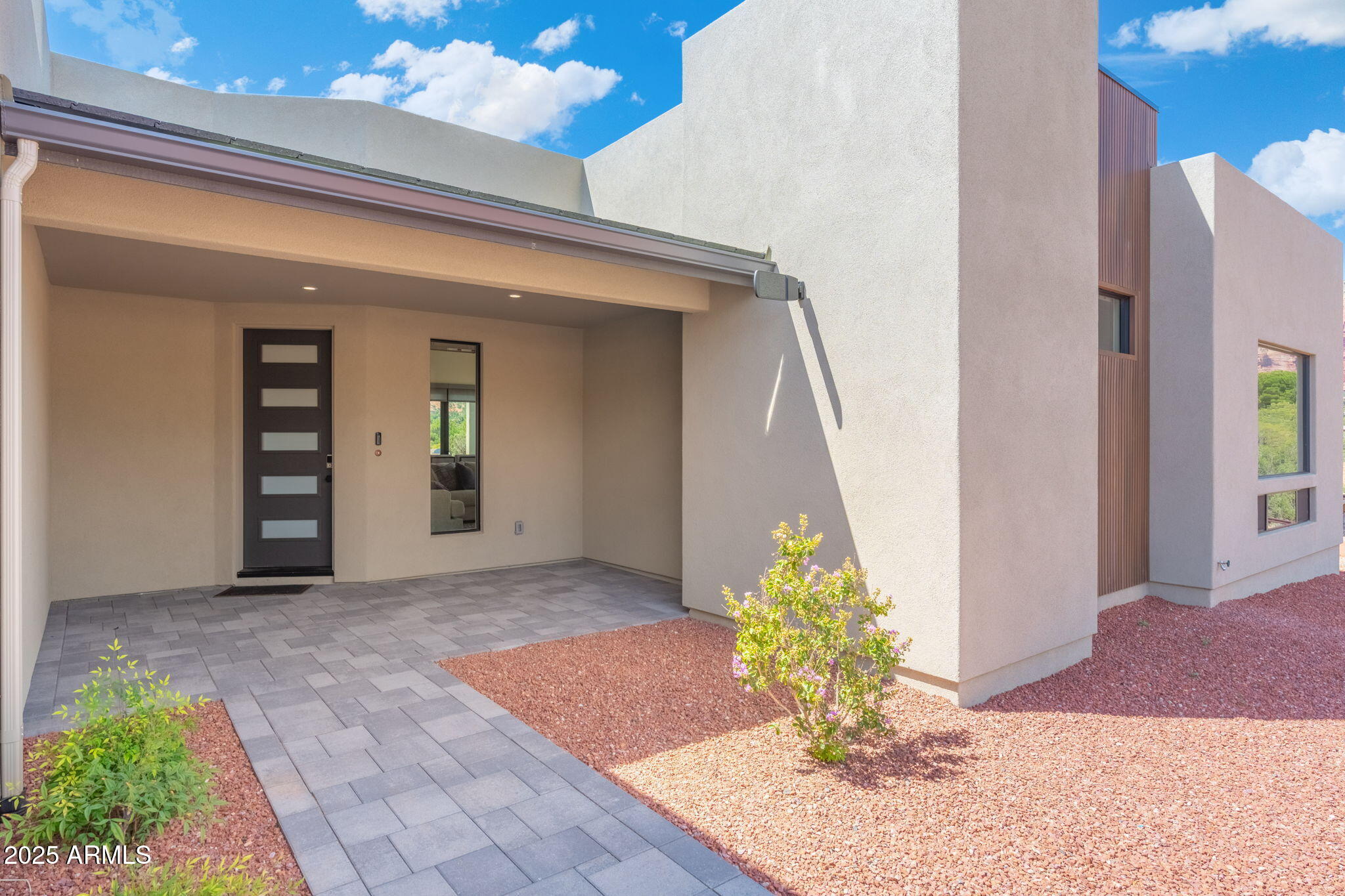 327 Suncliffe Drive Sedona, AZ 86351 - Photo 6 of 79 View on Main House Entry