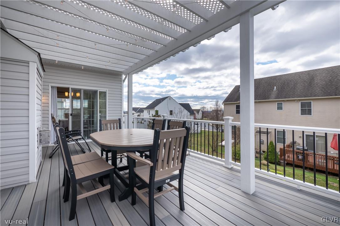 2723 Monacacy Road Nazareth, PA 18064 - Photo 23 of 49 Deck with pergola