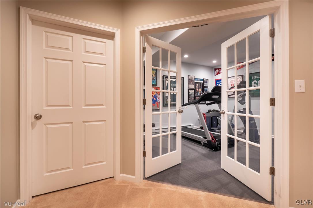 2723 Monacacy Road Nazareth, PA 18064 - Photo 46 of 49 Basement entrance to the exercise room