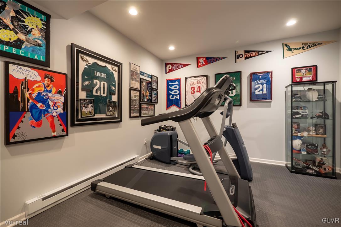 2723 Monacacy Road Nazareth, PA 18064 - Photo 47 of 49 Basement exercise room