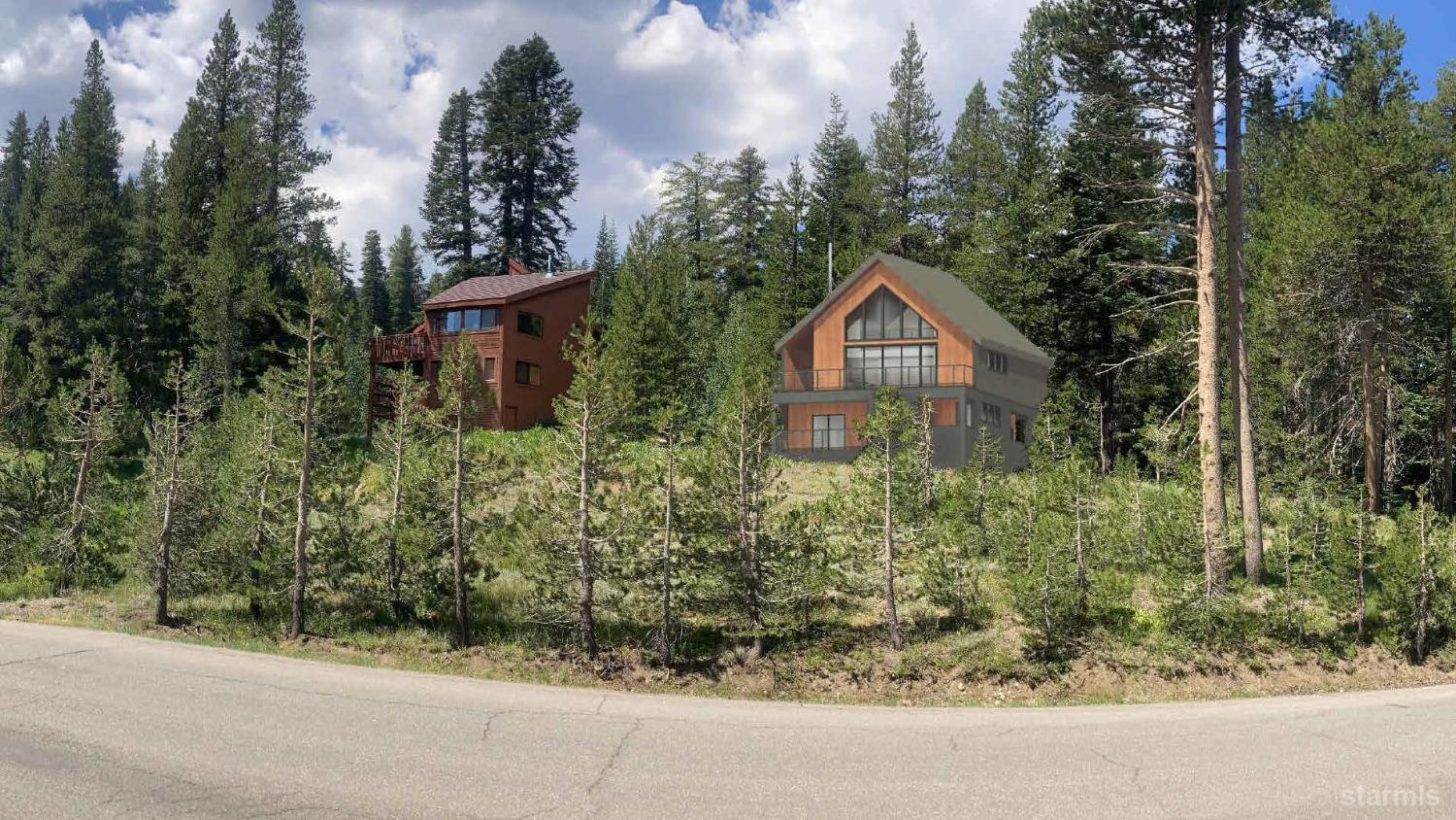 34030 Fremont Road, Unit 100 Kirkwood, CA 95646 - Photo 6 of 10 a view of a brick house with a yard and large trees