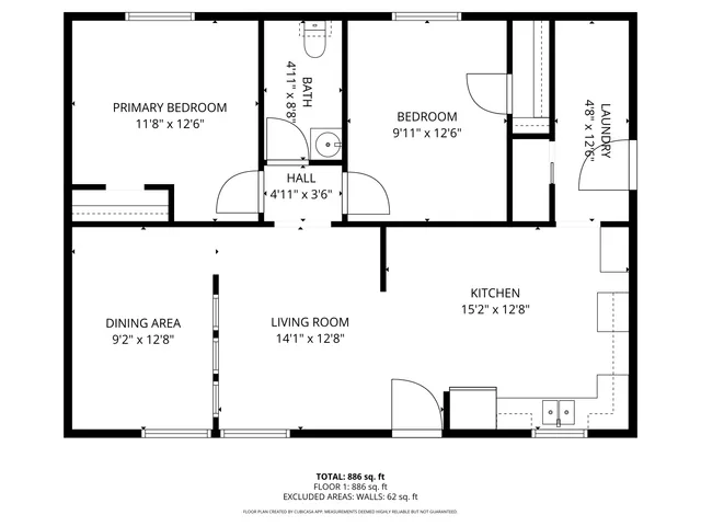 $80,000 | 418 2nd Street Northwest, Cass Lake, MN 56633