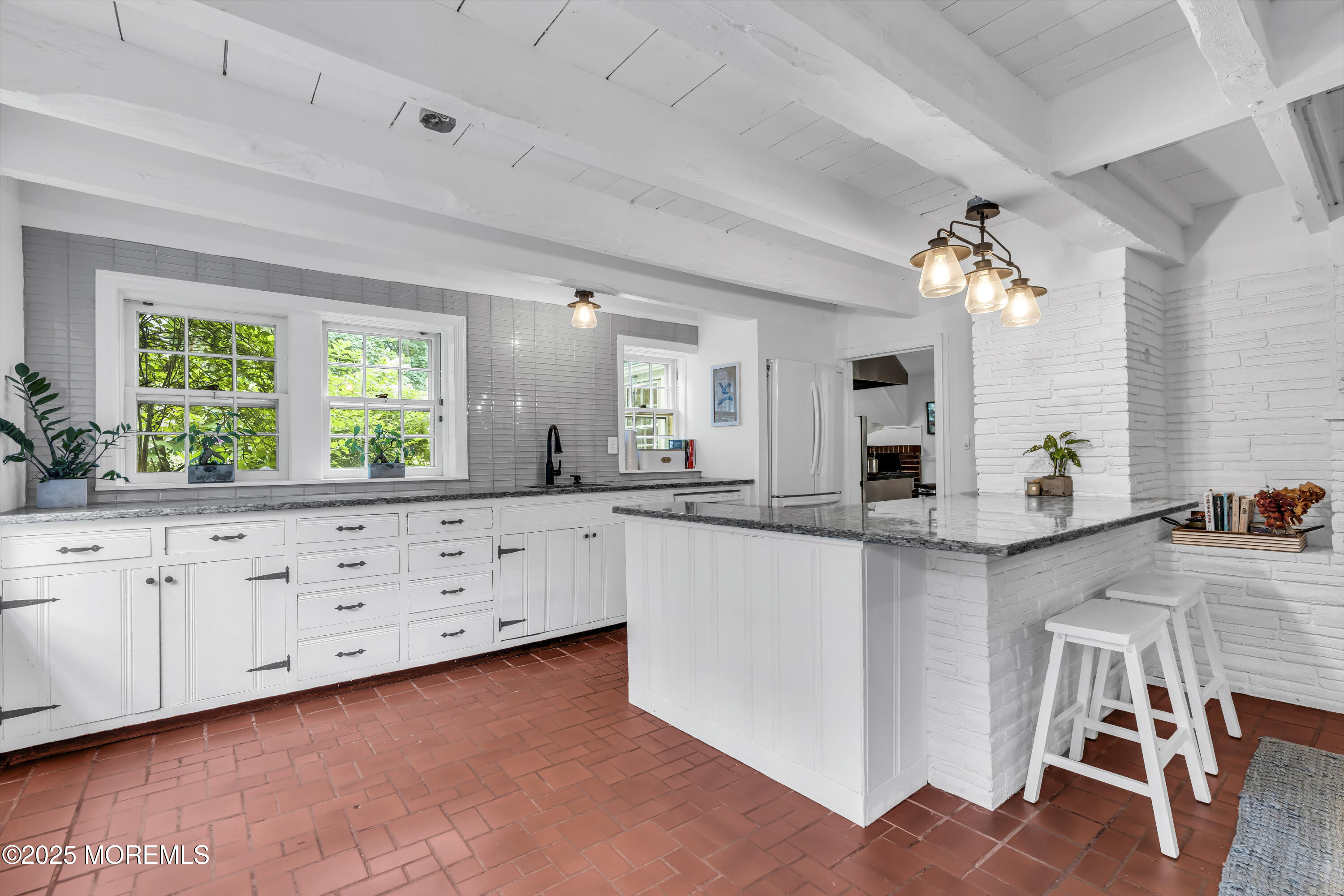 2041 Raritan Road Scotch Plains, NJ 07076 - Photo 15 of 106 a large white kitchen with granite countertop a white cabinets and a dishwasher