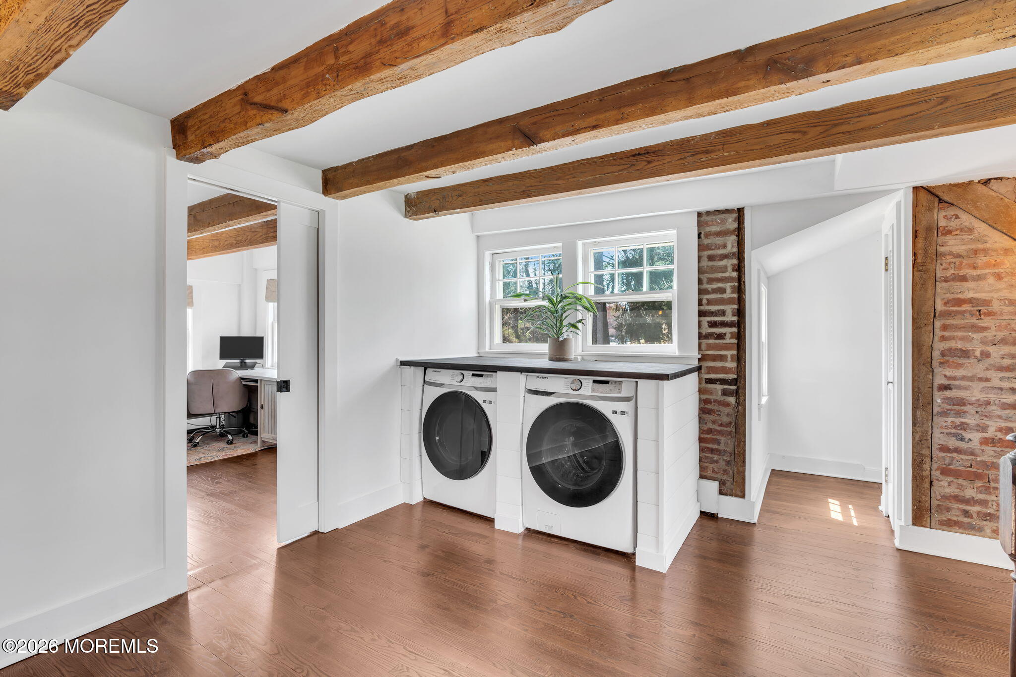 2041 Raritan Road Scotch Plains, NJ 07076 - Photo 50 of 106 a utility room with dryer and washer
