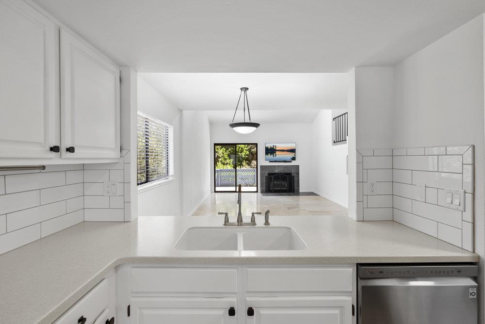 1313 Vía Tornasol Aptos, CA 95003 - Photo 10 of 38 a bathroom with a sink and a mirror