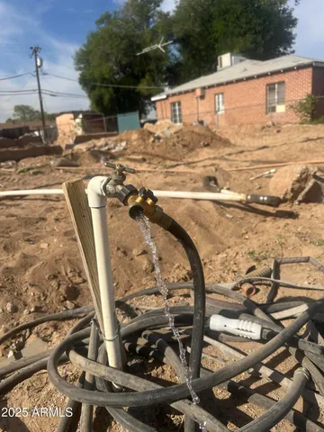 a view of a house with ocean view