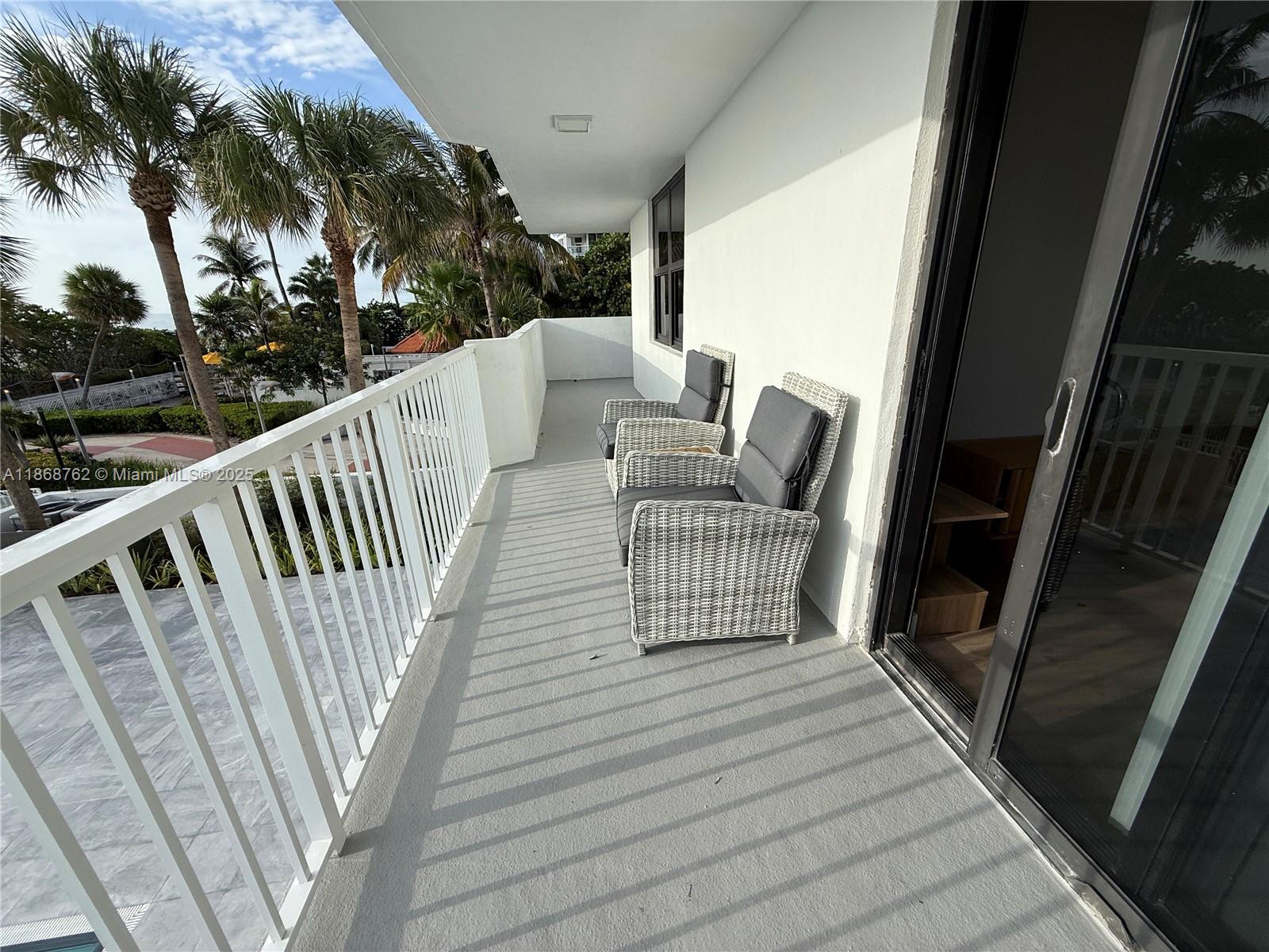 4301 Collins Avenue, Unit 208 Miami Beach, FL 33140 - Photo 20 of 28 a view of balcony and deck