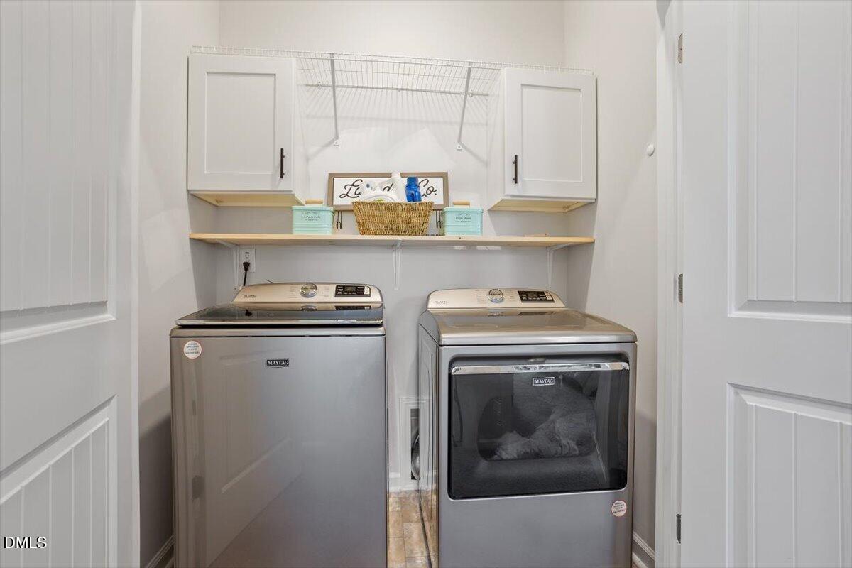 54 Ripple Way Clayton, NC 27520 - Photo 28 of 33 Laundry Closet